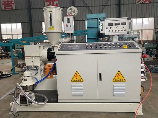 Ligne ondulée à mur unique d'extrusion de tuyau de tuyau flexible de PVC du PE pp