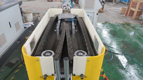 Ligne d'extrusion de tuyau de fil de tube isolant pour le tuyau ondulé à mur unique du PE pp