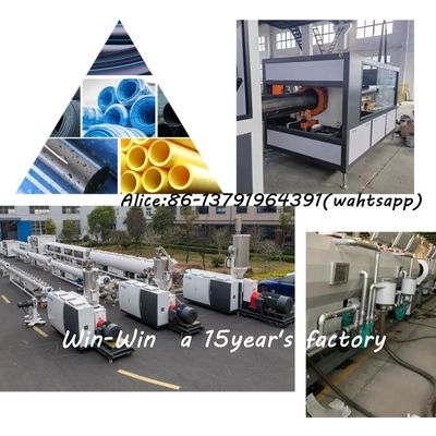 Contrôle électrique automatique de PLC de ligne d'extrusion de tuyau de PVC de l'eau en plastique de PVC UPVC