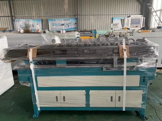 Ligne ondulée à mur unique à grande vitesse d'extrusion de tuyau de machine de bâti de bloc de poussée