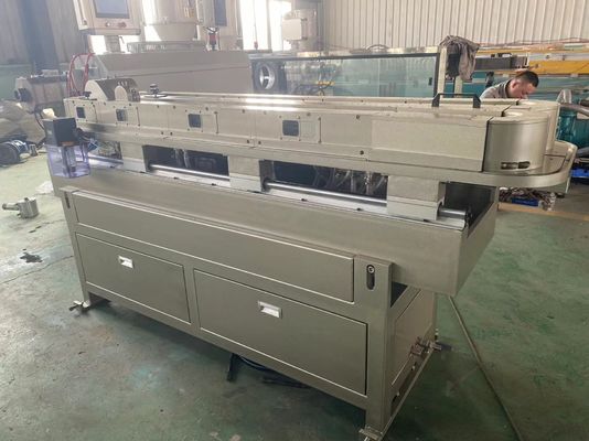 Ligne ondulée à mur unique à grande vitesse d'extrusion de tuyau pour la production de fil de PVC du PE pp