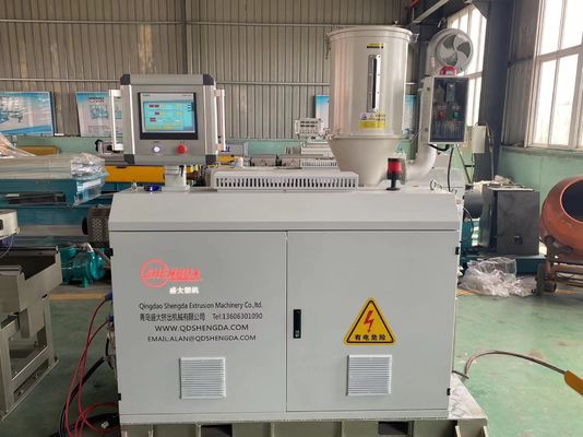 Ligne ondulée contrôle d'extrusion de production de tuyau mur simple/double de PLC