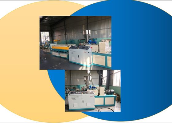 Chaîne de production jumelle d'extrusion de tuyau de PVC 800mm de HDPE