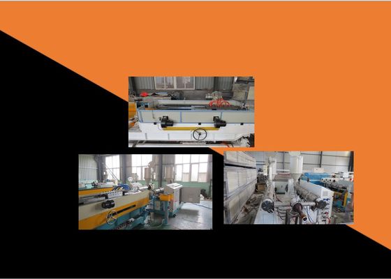 Ligne ondulée à mur unique d'extrusion de tuyau de HDPE
