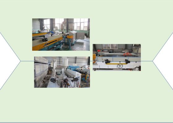 ligne ligne d'extrusion de tuyau de HDPE de 17mm d'extrusion de câble de PVC