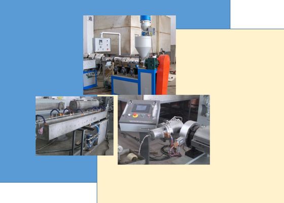 Machine flexible en spirale de tube du fil d'acier 650kgh de PVC