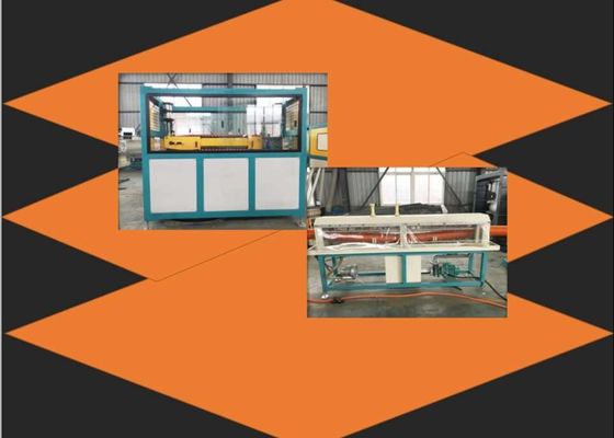 Le PVC à mur unique de vis profonde a ridé la ligne d'extrusion de tuyau