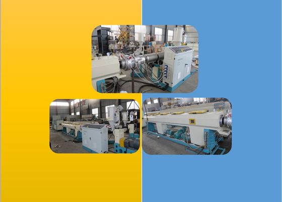 Le CE solides solubles doublent la machine ondulée de tuyau de HDPE de la vis PPR