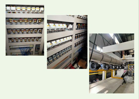 Ligne en plastique d'extrusion de feuille de la vis 450g/H de HDPE de PVC jumeau faisant la machine