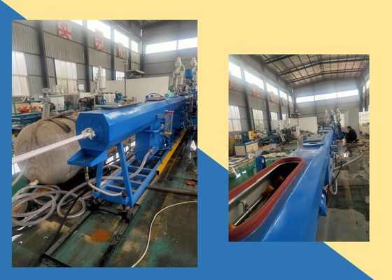 3 couches de 12m/Min 8KN de HDPE de tuyau de ligne vis simple d'extrusion