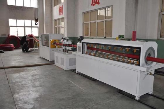 Ligne ondulée à mur unique diamètre d'extrusion de tuyau de HDPE de 20mm/machine de fabrication