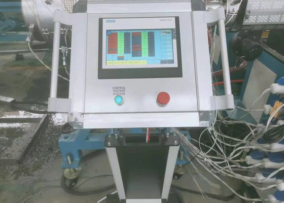 Ligne ondulée 10m/minute d'extrusion de tuyau de double PE de la vis PPR