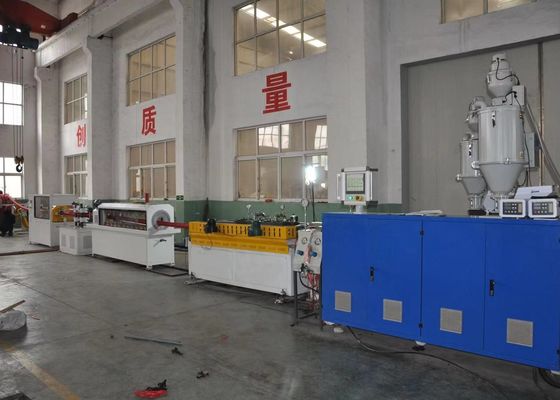 chaîne de production en plastique de tuyau/tube de pression de l'eau/de gaz de 63-110mm HDPE&amp;PE