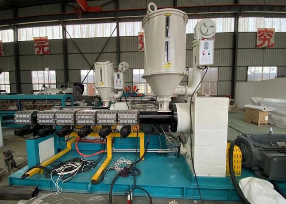 le HDPE pp de 20-110mm arrosent la ligne ondulée à mur unique électrique d'extrusion de tuyau
