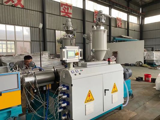 ligne ondulée d'extrusion de tuyau de double mur de 32-110mm faisant la machine