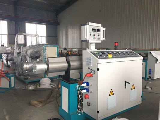 Machine ondulée en plastique 60-80kg/H de tuyau de vis simple