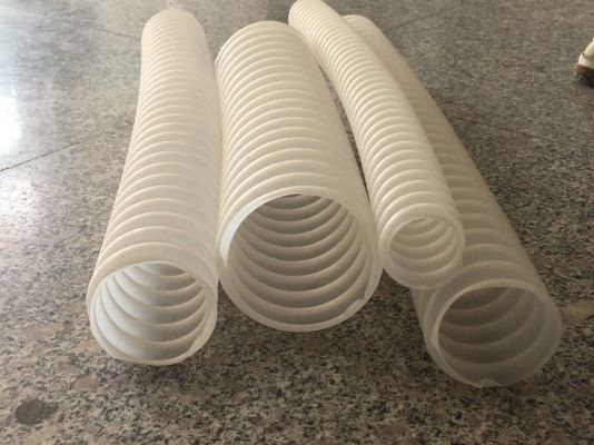 Machine ondulée en plastique 60-80kg/H de tuyau de vis simple