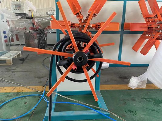 Ligne ondulée à mur unique PLC d'extrusion de tuyau de conduit de PA de PVC du pe pp