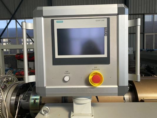 Ligne système d'extrusion de tuyau de PVC de gaz de conduit de PLC de matériel de PVC CPVC UPVC