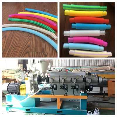 Extrudeuse ondulée flexible électrique de tube d'accordéon médical automatique
