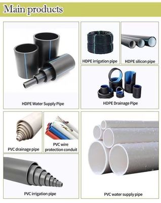 Extrudeuse électrique de tuyau de conduit de PVC de l'eau en plastique de drain complètement automatique