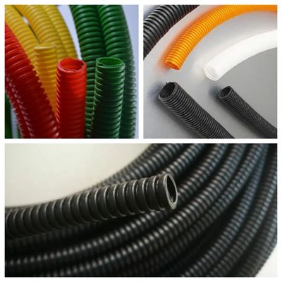 PVC Sylphon du PE pp beugle la chaîne de production pour le tuyau ondulé de mur simple ou double