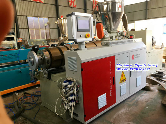 Ligne tuyau d'extrusion de tuyau de PE du HDPE PPR de PE faisant à machine l'extrudeuse en plastique