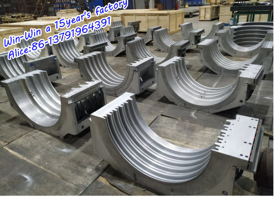 L'enroulement en spirale de HDPE d'ossature a ridé la chaîne de production d'extrusion de tuyau