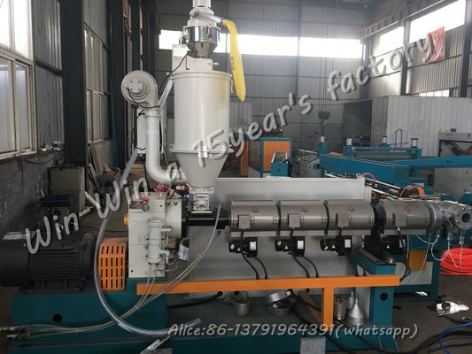 Machine d'extrusion de tubes souples ondulés à paroi simple en plastique PEHD PE PP PVC