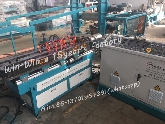 Ligne d'extrusion de tuyau ondulé Pe à grande vitesse de machine de tuyau de DWC