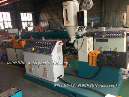 PP PE PVC PA EVA poly tuyau ondulé faisant la ligne d'extrusion d'équipement