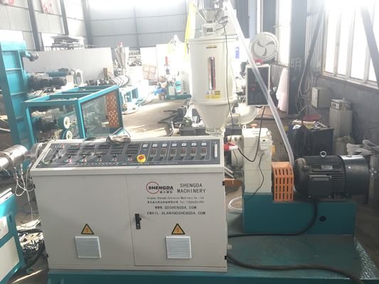 Ligne ondulée d'extrusion de tuyau de PVC du PE PPR pour le conduit de gaz d'approvisionnement en eau