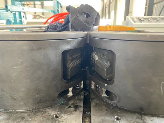 Ligne d'extrusion de tuyau ondulé à paroi simple en plastique PE PP pour tuyau de tube de lavabo