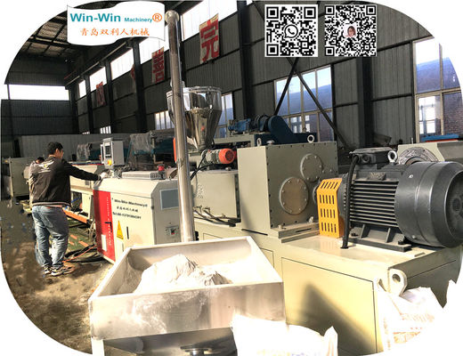 Chaîne de production électrique d'extrusion de tuyau de PVC de conduit vis profonde