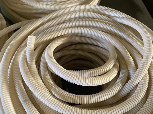 Ligne d'extrusion de tuyau ondulé à simple paroi pour tube de lave-vaisselle en PE pp