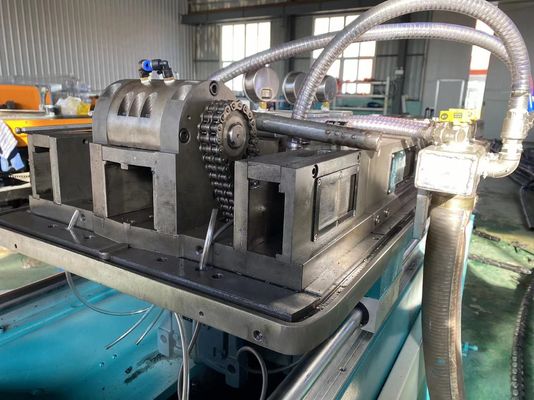 Chaîne de production télescopique en plastique de tube de machine ondulée à mur unique de tuyau de PVC de PE