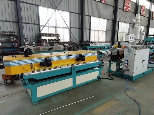 Ligne ondulée à mur unique d'extrusion de tuyau du PE pp de PVC pour la gaine électrique de conduit