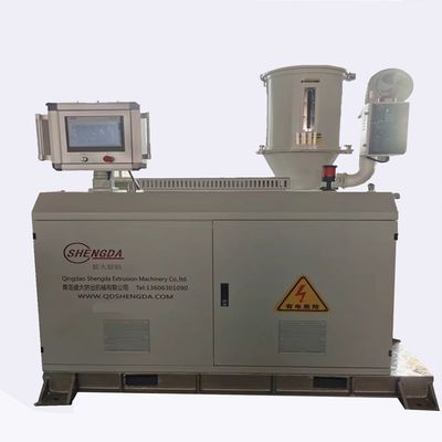 Mur simple en plastique du PE PPR de PVC le double a ridé le tuyau faisant la grande vitesse de machine