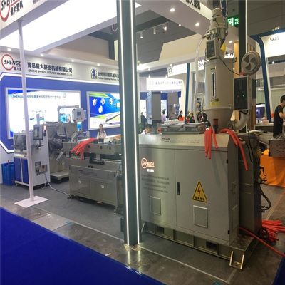 Mur simple en plastique du PE PPR de PVC le double a ridé le tuyau faisant la grande vitesse de machine