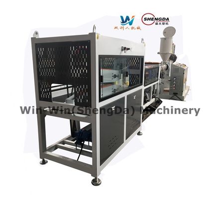 Ligne ondulée machine en plastique d'extrusion de tuyau de spirale de carbone de PE d'extrudeuse de tuyau