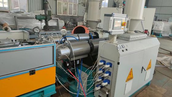 Le mur en plastique flexible de double d'air frais de HDPE a ridé la ligne d'extrusion de tuyau