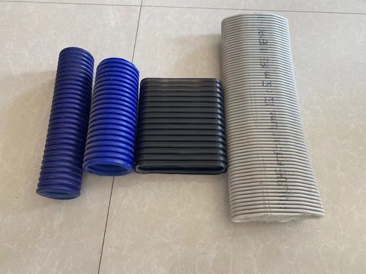 Le mur en plastique flexible de double d'air frais de HDPE a ridé la ligne d'extrusion de tuyau