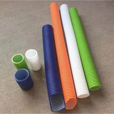 Le mur de double d'air frais a ridé la ligne chaîne d'extrusion de tuyau de production
