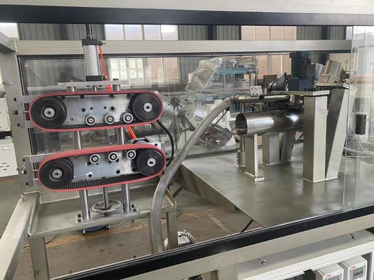 Ridé sifflez non la machine de revêtement de textile tissé 1-4m/min