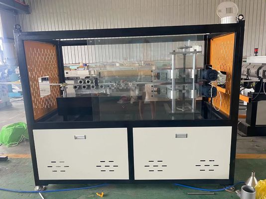 Vide de haute qualité de HDPE formant filetant la ligne ondulée à mur unique d'extrusion de tuyau