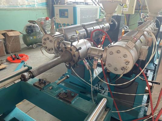 Tuyau ondulé de mur de double de PA de PE de PVC pp/ligne ondulée électrique d'extrusion de tuyau