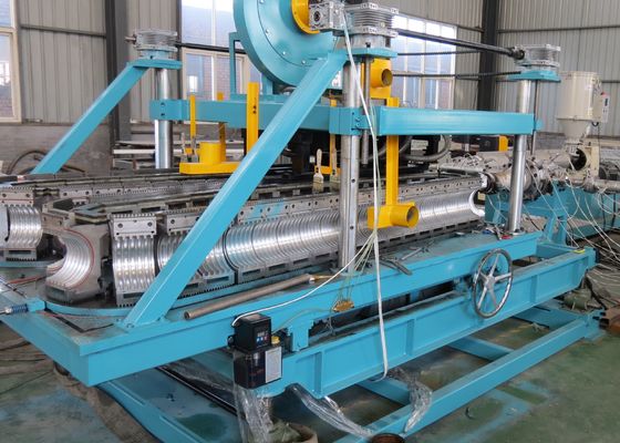 Machine ondulée de tuyau de double mur de HDPE