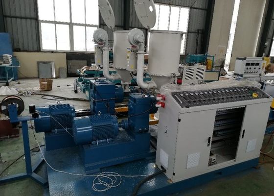 ligne ondulée à mur unique d'extrusion de tuyau de 100kgh 63mm