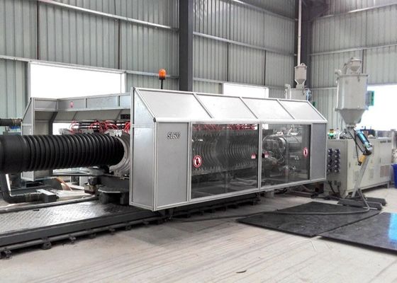 ligne ondulée d'extrusion de tuyau de double mur de 800mm
