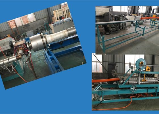 Machine ondulée de tuyau de double mur de HDPE